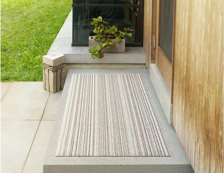 Actual product image Chilewich Doormat Skinny Stripe Soft Multi 61 cm x 91 cm (61 x 91 cm)
