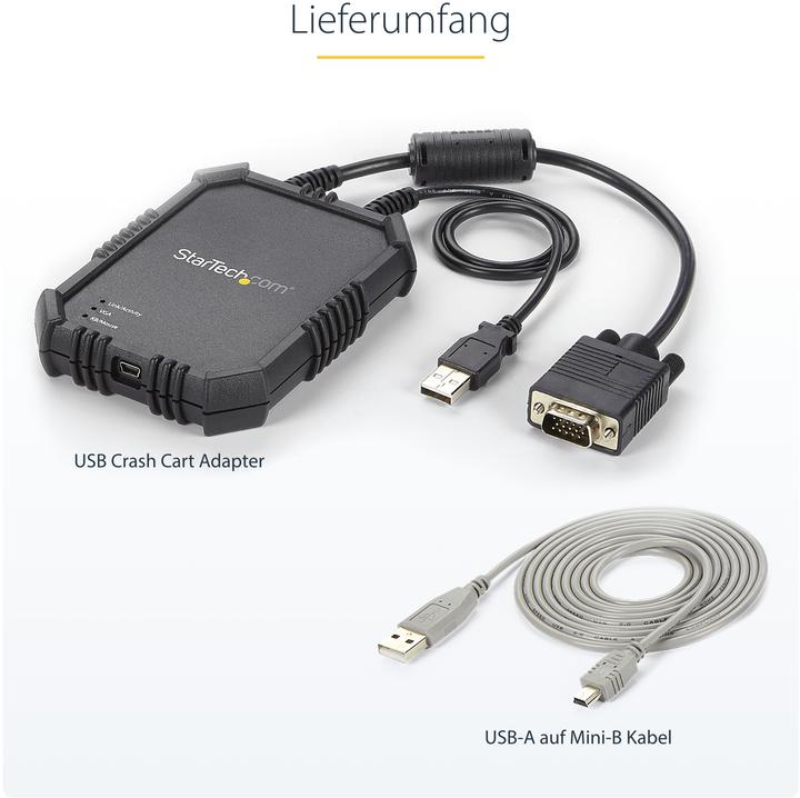 Actual product image StarTech Laptop To Server Kvm Console