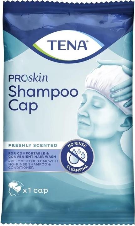 Produktbild Tena Shampoo Cap (Flüssiges Shampoo)