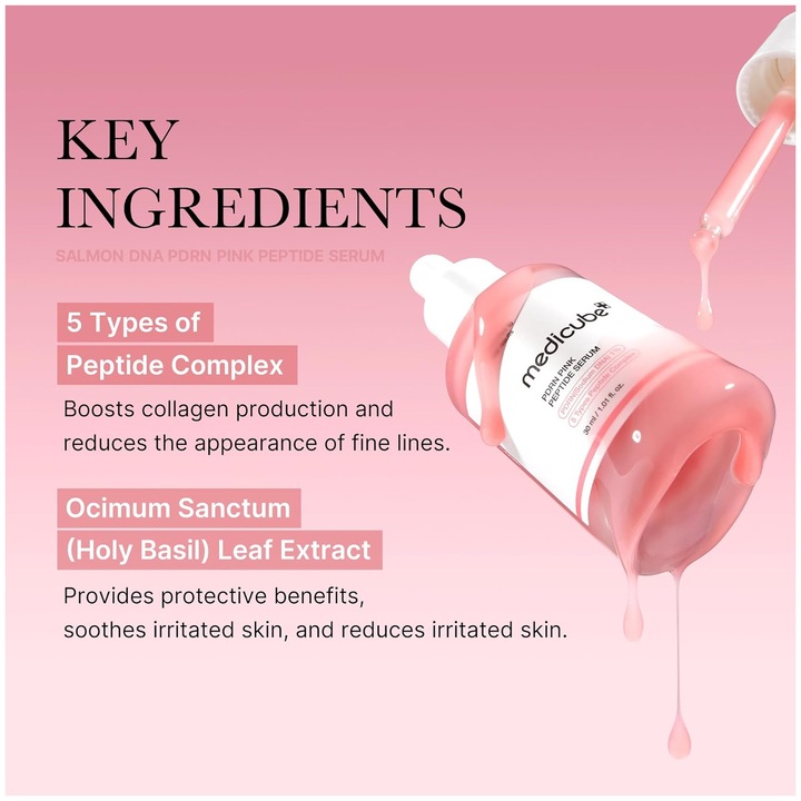Actual product image Medicube PDRN Pink Peptide (30 ml)