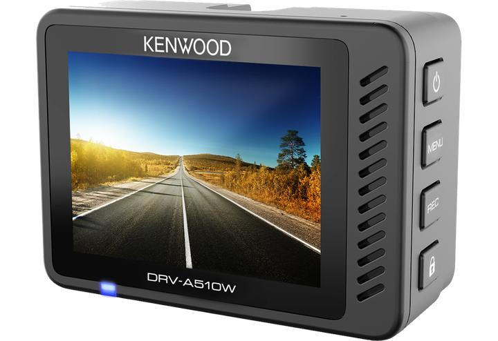 Image du produit Kenwood DRV-A510W 2K WQHD DashCam 12/24V/GPS/WiFi/App (Récepteur GPS, Écran intégré, WiFi, Microphone intégré, Accéléromètre, 2K)