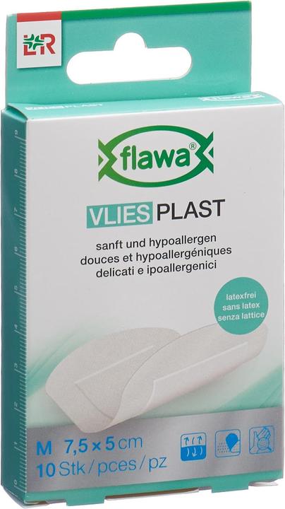Actual product image Flawa Fleece Plast M 7.5x5cm (10 x)