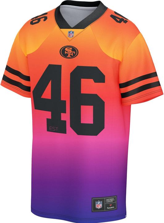 Immagine prodotto Fanatics Maglia dei tifosi dei San Francisco 49ers NFL SUNSET Mesh - S (S)