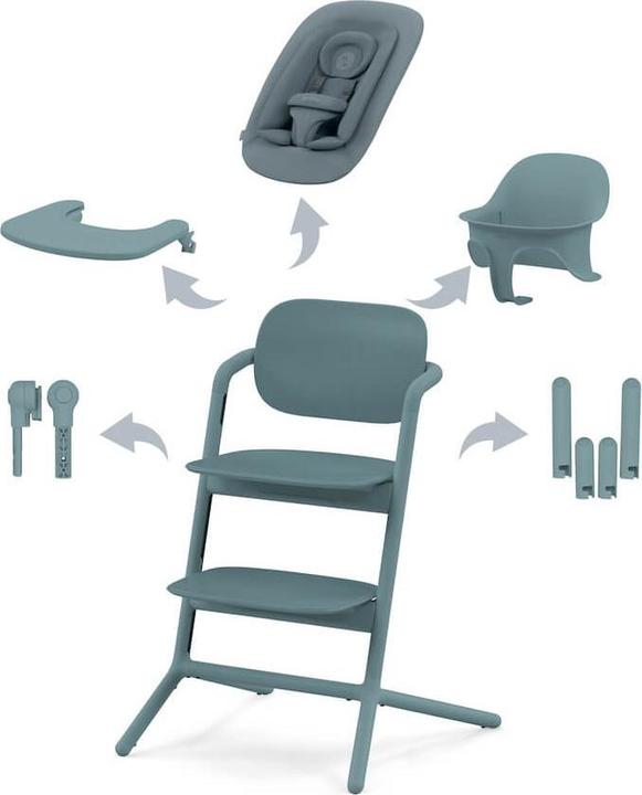 Actual product image Cybex Lemo 4in1 Set Kinderhochstuhl inkl. LemoTower (Highchair, Stair high chair)