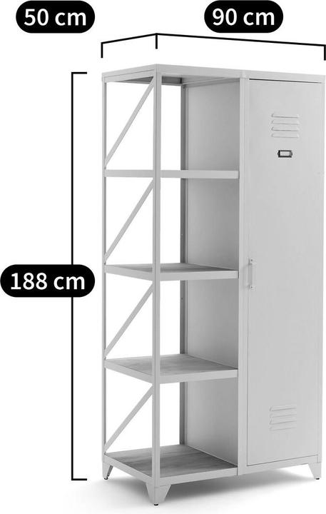 Immagine prodotto La Redoute Interieurs Hiba (90 x 50 x 188 cm)