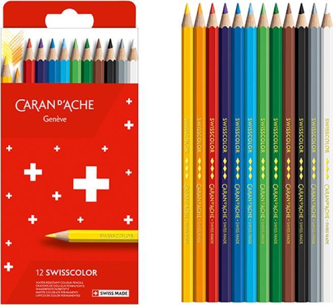 Image du produit Caran d'Ache Swisscolor (Multicolore, 12 x)