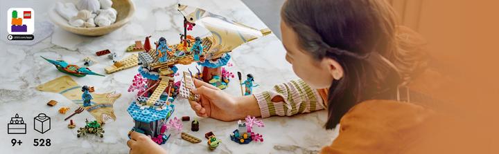 Actual product image LEGO The reef of the Metkayina (75578, LEGO Avatar)