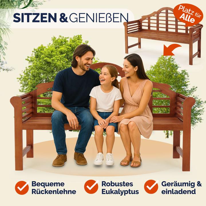 Produktbild Casaria Gartenbank