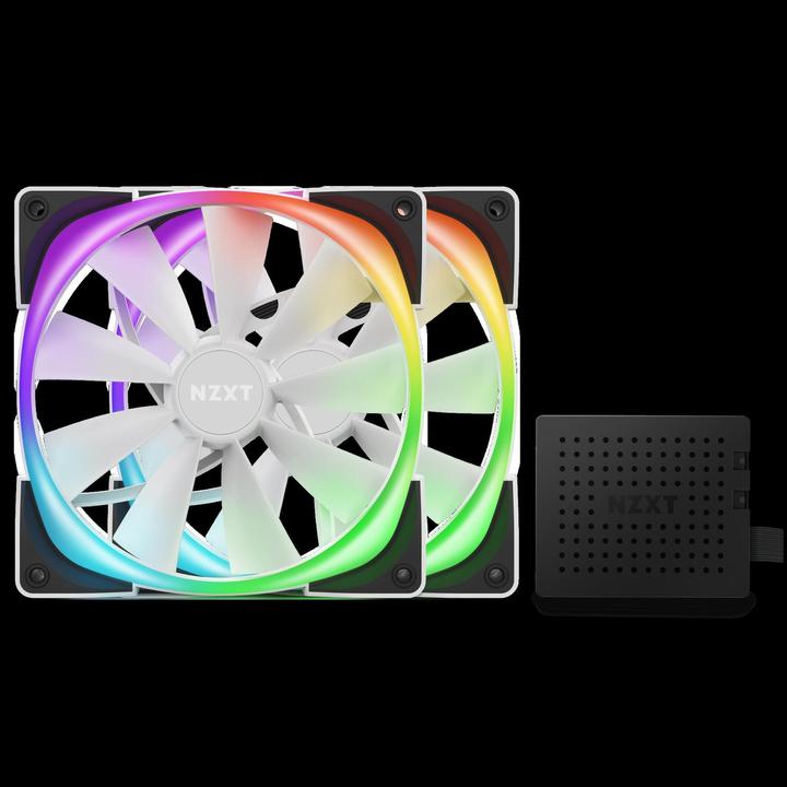 Actual product image NZXT Aer RGB 2 Starter Kit (140 mm, 2x)