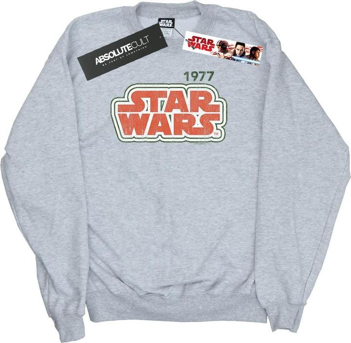 Actual product image Star Wars Mens Retro Outline Sweatshirt (M)
