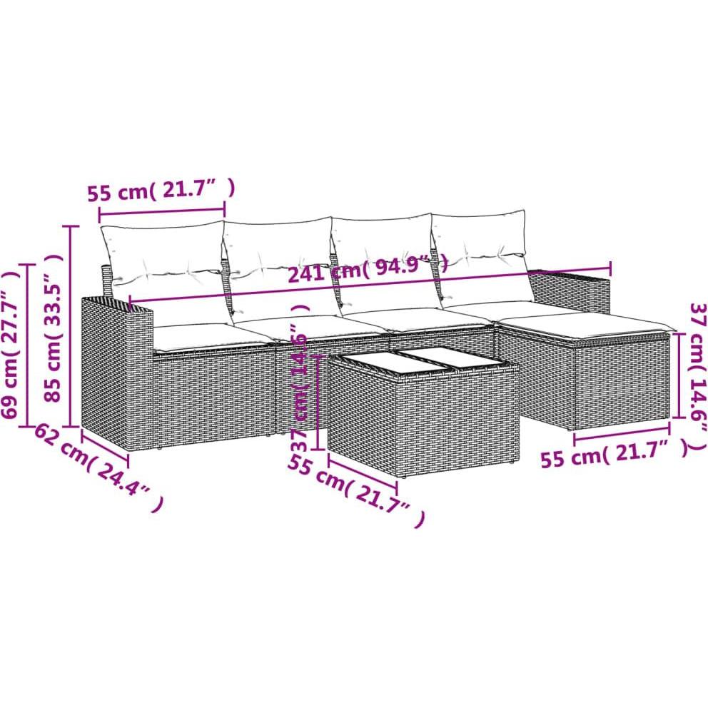 Thumbnail - VidaXL, Gartenlounge, Jared
