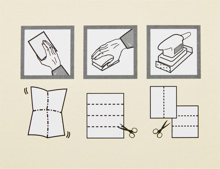 Produktbild 3M Schleifpapierset (80, 120, 180)