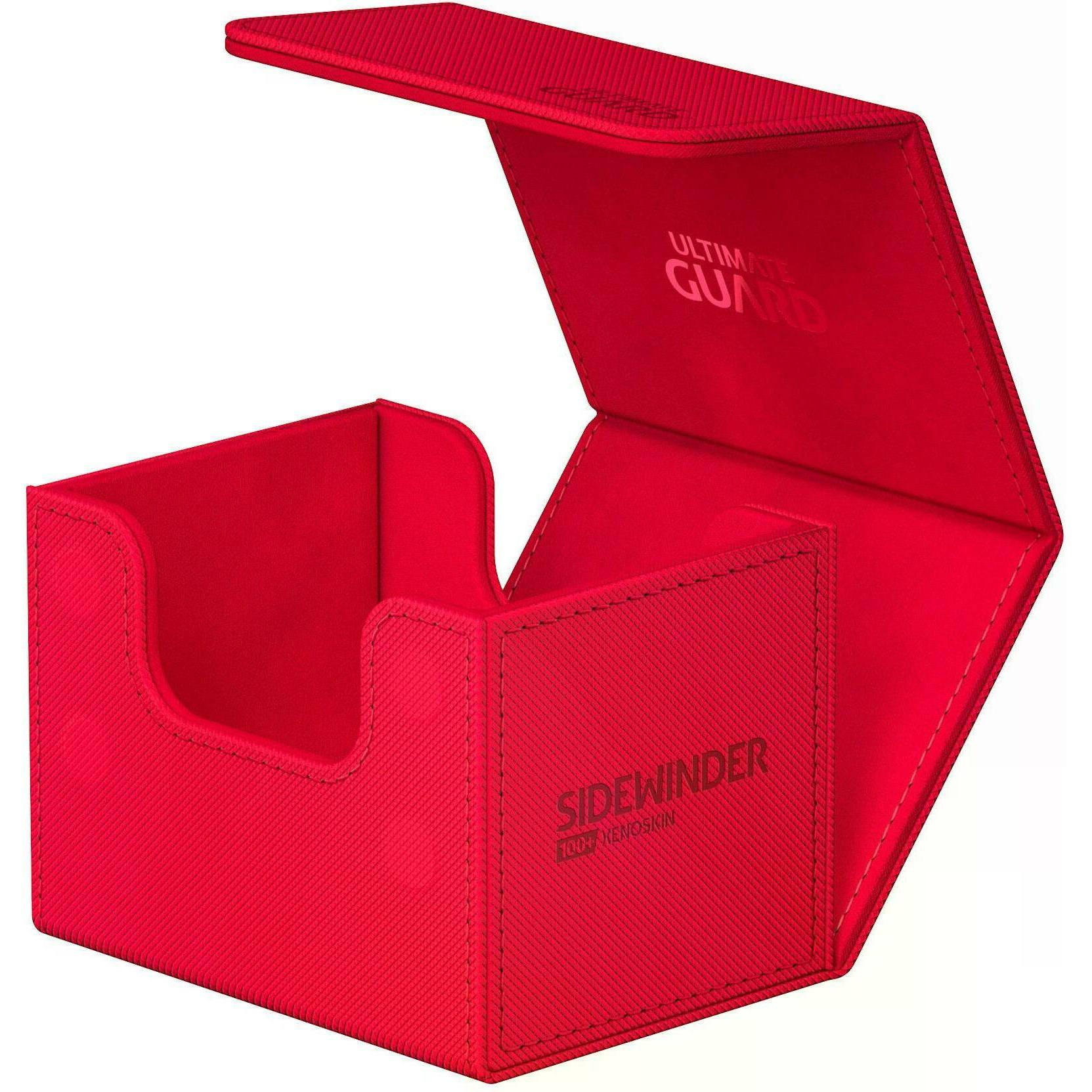 Ultimate Guard UGD011212 - Sidewinder 100+ XenoSkin Monocolor, Rot