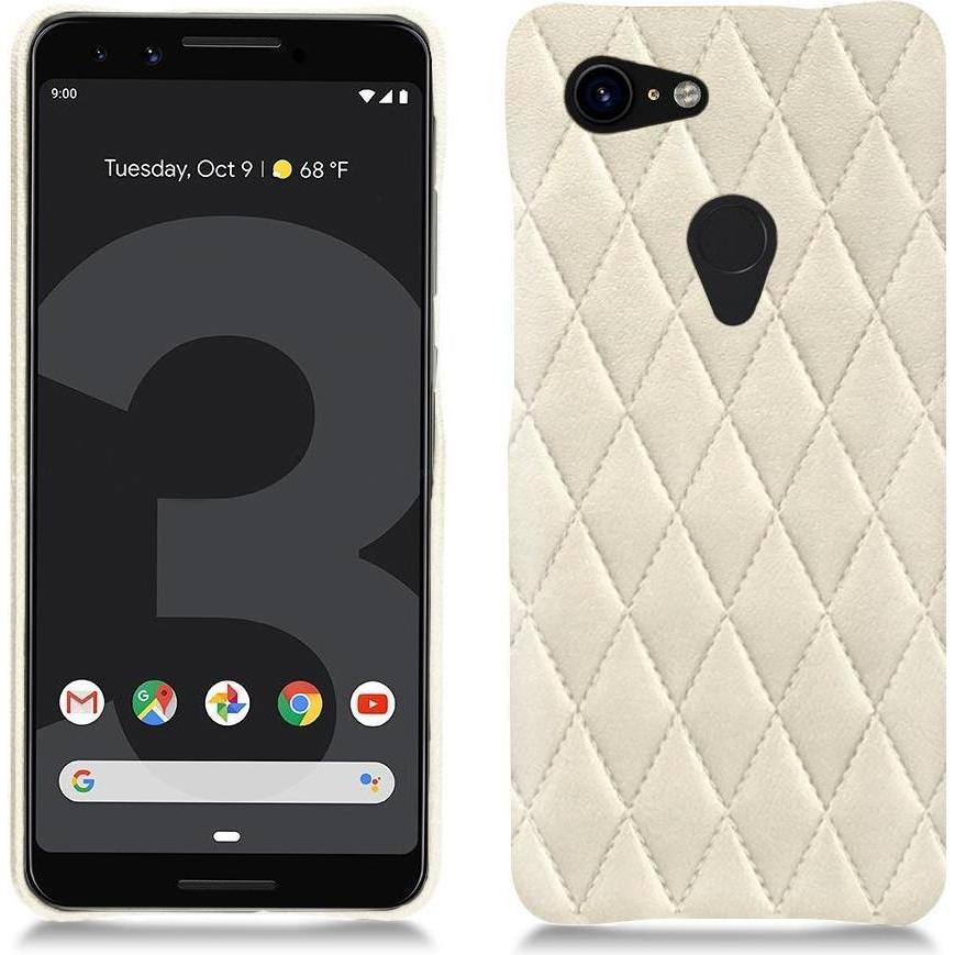 Noreve Lederschutzhülle (Google Pixel 3), Smartphone Hülle, Weiss