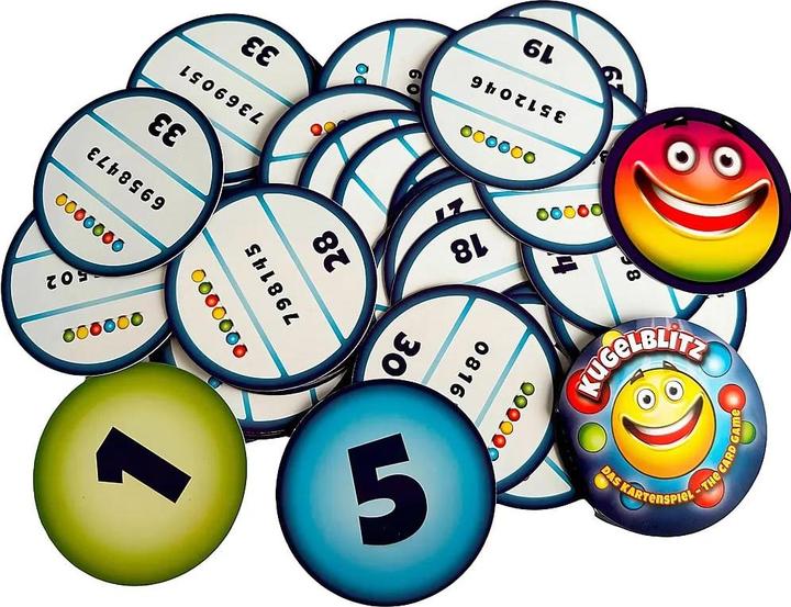 Actual product image Noris Kugelblitz card game (German, 2 - 4 Players)