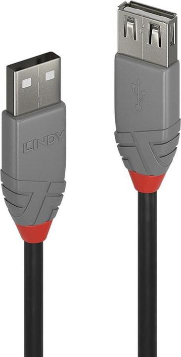 Produktbild Lindy USB/A-USB/A M-F (1 m, USB 2.0)