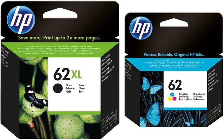 Image du produit HP Original 62XL + 62 Patronen ENVY 5540 5541 5542 5543 5544 5545 5546 5640 5642