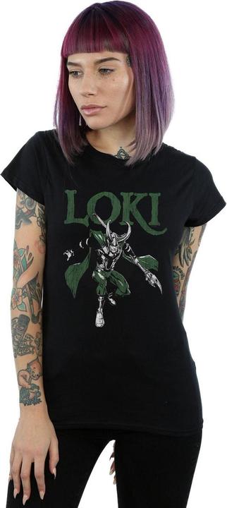 Actual product image Womens/Ladies Loki Scepter Cotton T-Shirt (XL)