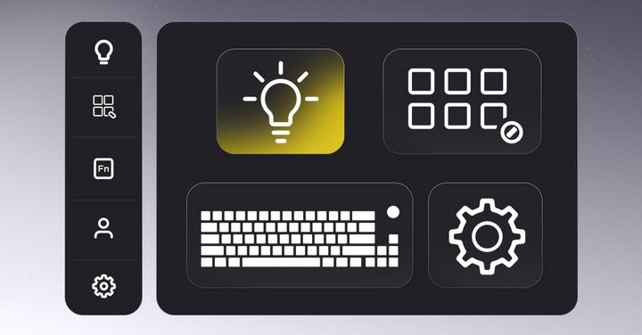 Produktbild Hator Skyfall 80 Pro (US, Kabelgebunden, Kabellos)