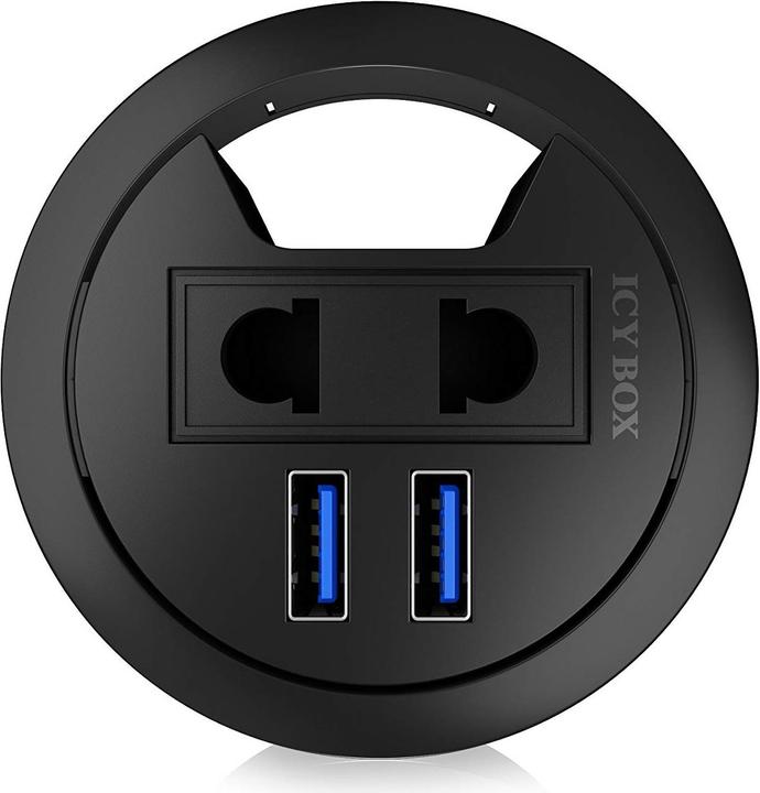 Produktbild Icy Box IB-HUB2201 (USB-A, 2 Ports)
