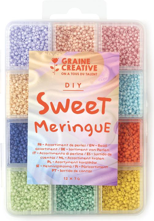 Produktbild Creative Perlen Set 12 Farben - Sweet Meringue