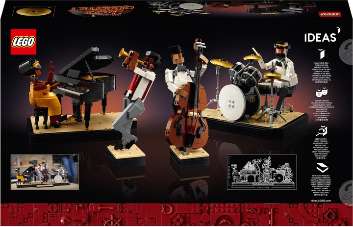 Actual product image LEGO Jazz Quartet (21334, LEGO Ideas)