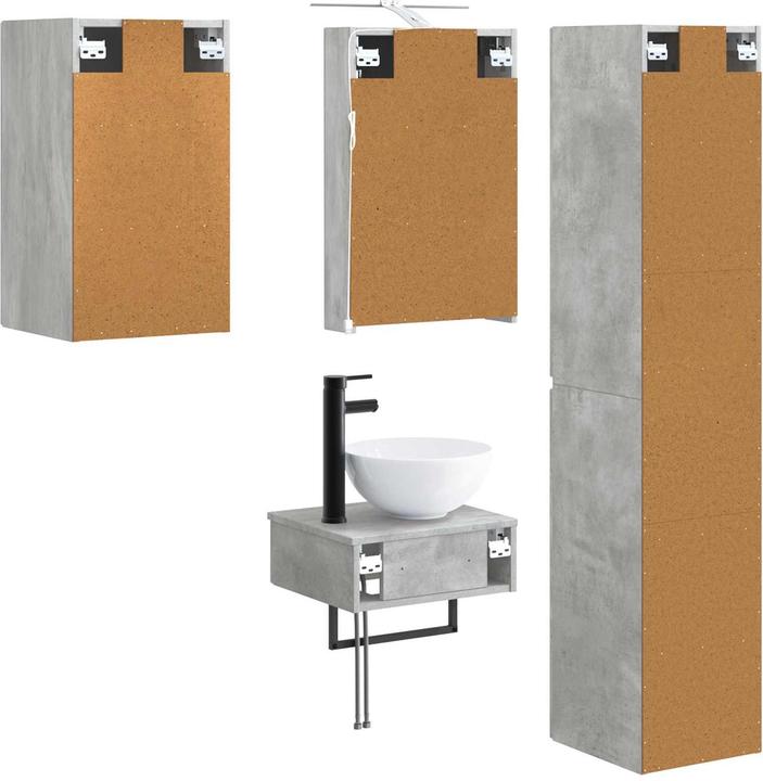 Produktbild vidaXL Badezimmermöbel-Set