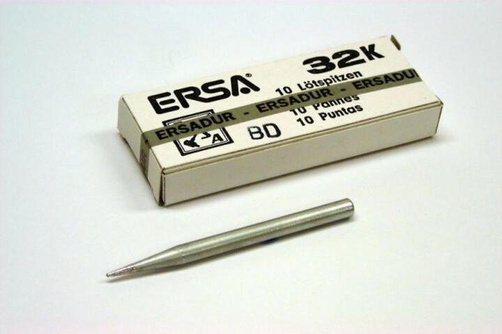 Actual product image Kurtz Ersa Iron Point Tip 1mm (Soldering tip)