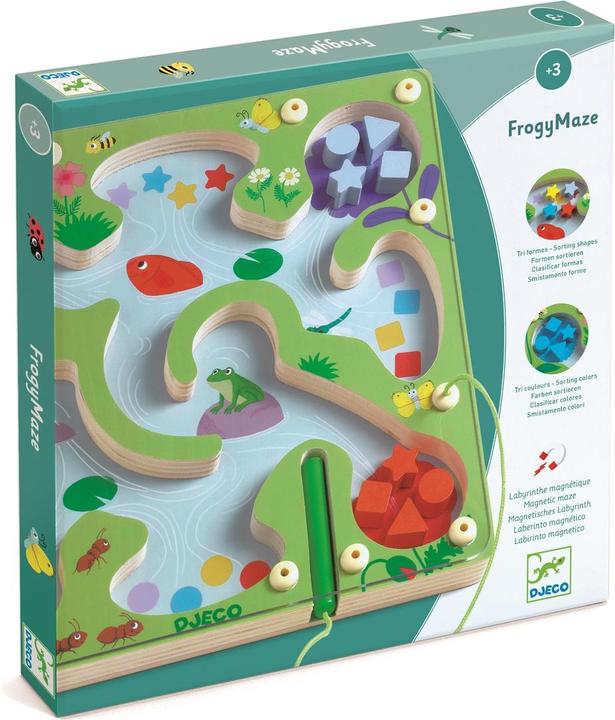 Actual product image Djeco FrogyMaze