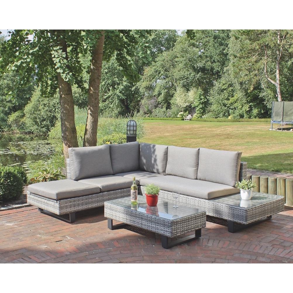 Thumbnail - Garden Pleasure, Gartenlounge, Poly Rattan Gartenlounge Vence