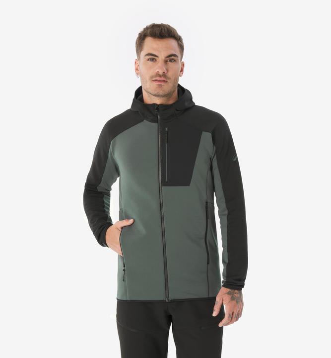 Actual product image Quechua Fleecejacke Herren Wandern - MH500 schwarz (XXL)