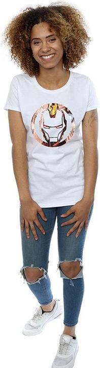 Image du produit Iron Man T-shirt en coton Montage Femme/Femme (S)