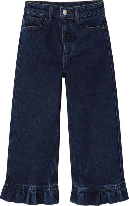 Produktbild Vertbaudet Weite Jeans mit Rüschen, Mädchen (140)
