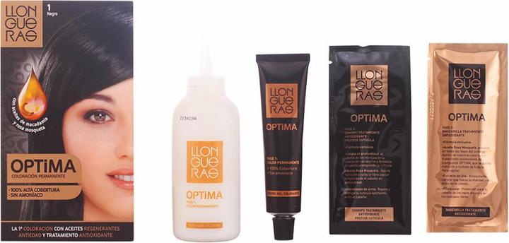 Immagine prodotto Llongueras OPTIMA colore per capelli #1-nero (1)
