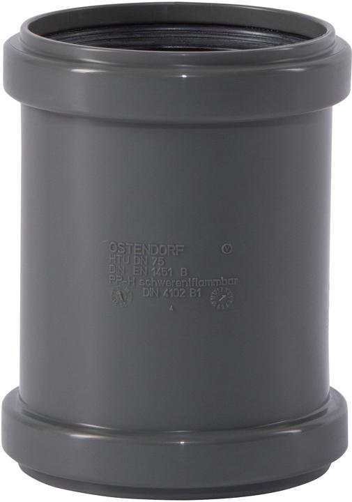 Csdk SL HT Safe skydemuffe 75mmHurtigere og nemmere montering med de nye patenterede taetningsring bestående (Pipe fitting)