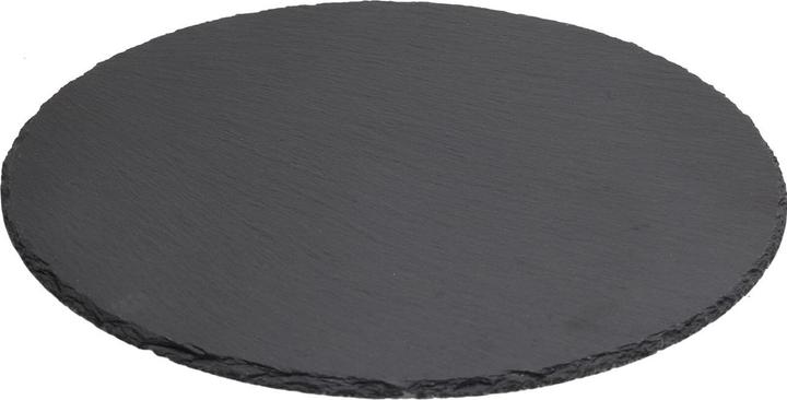 Produktbild Excellent Houseware 4er-Set Serviertablett, Schieferplatte, Ø 28 cm