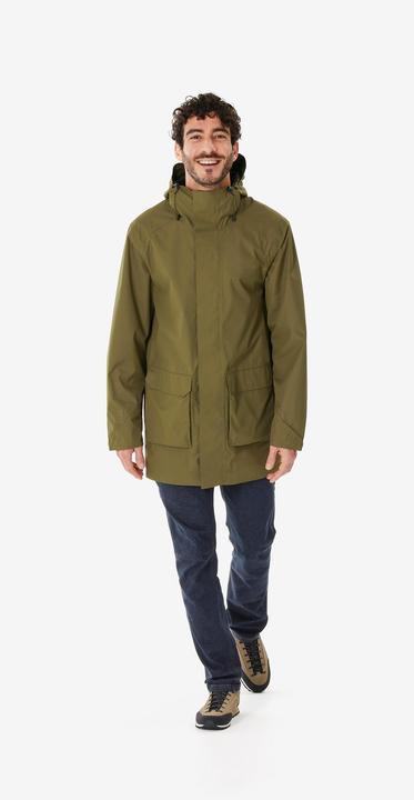 Produktbild Quechua Wanderjacke Herren lang - NH500 olivengrün (XXL)