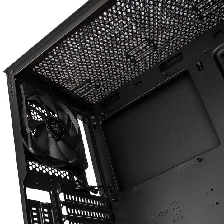 Produktbild Silverstone SST-FAR1B V2 - FARA R1 Tower ATX Computer Case, mesh front panel, black (ATX, mATX, Mini-ITX)