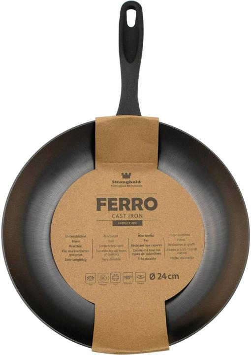 Productafbeelding Stronghold Gietijzeren pan, 24cm (24 cm, Koekenpan, Gietijzer)