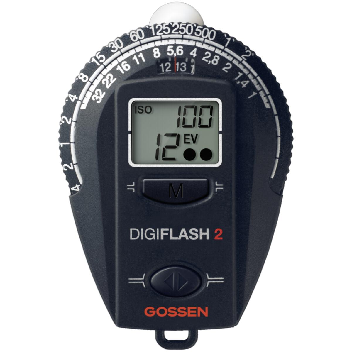 Gossen Digiflash 2 (Belichtungsmesser), Blitzgerät Zubehör, Schwarz