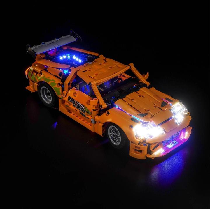 BrickBling LED Licht Set für LEGO Fast and Furious Toyota Supra MK4 (42204)