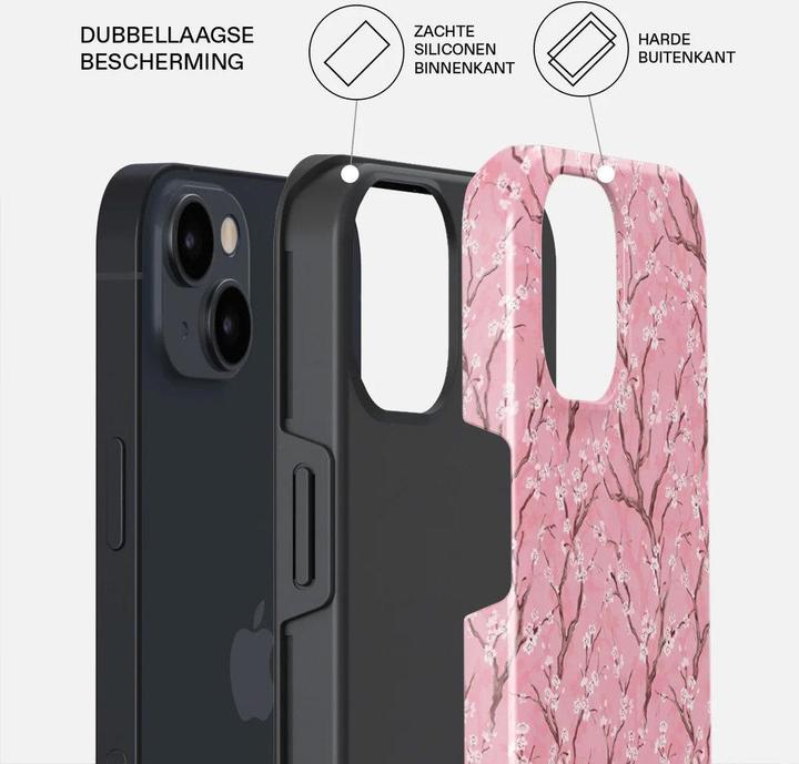 Produktbild Burga Tough Magsafe Case Apple iPhone 15/14/13 - Sakura (Apple iPhone 13, Apple iPhone 14, Apple iPhone 15)