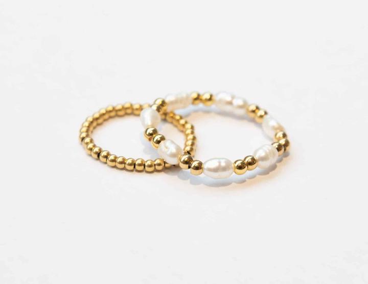 Produktbild Tara Style Sonia Sia Ring Set (waterproof) (Perlmutt)
