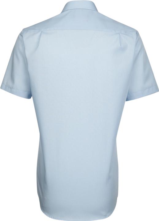Immagine prodotto Seidensticker Camicia Modern Fit Kent a manica corta non stirata blu (L)
