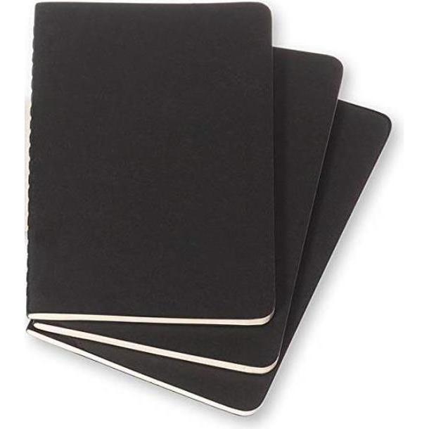 Thumbnail - Moleskine, Heft + Block, Cahier Pocket 3er-Set (A6, Kariert, Weicher Einband)