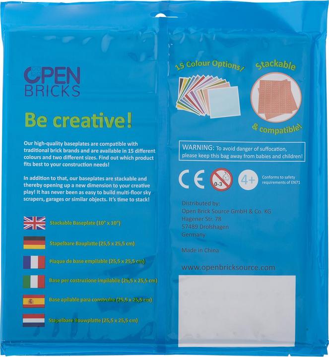 Image du produit Open Bricks OB-S32ST2 Plaque de rue Plaque de base