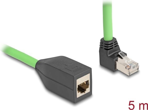 Immagine prodotto Delock Cavo di prolunga di rete RJ45 con spina Cat.6A superiore (SF/UTP, CAT6a, 5 m)