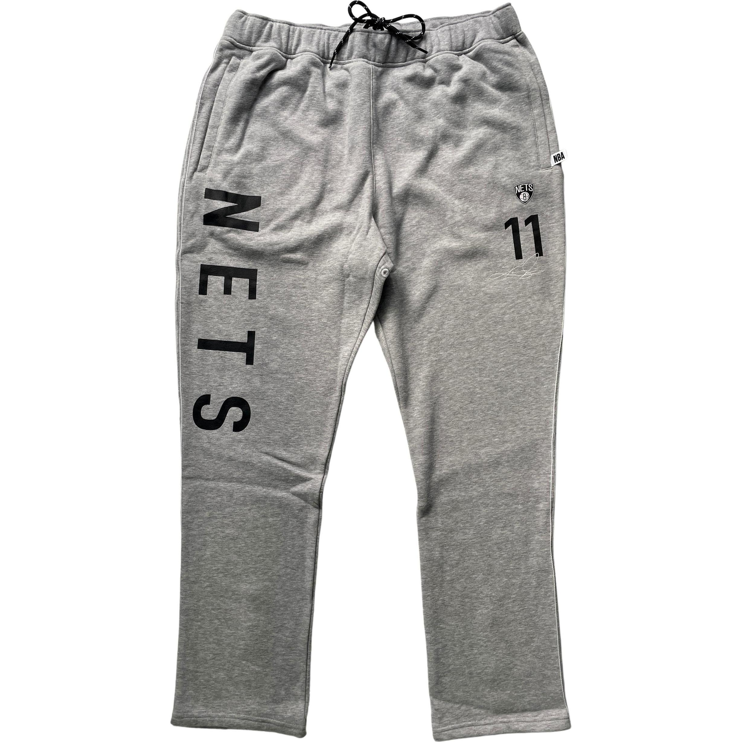 Outerstuff, Herren, Sporthose, jogginghose brooklyn nets kyrie irving aster class (M), Grau, M