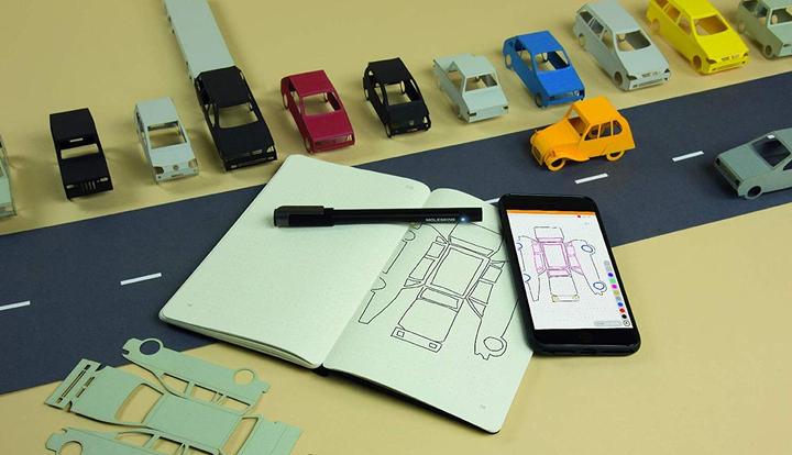 Immagine prodotto Moleskine Smart Writing Set Ellipse (A5, Righe, Copertina rigida)