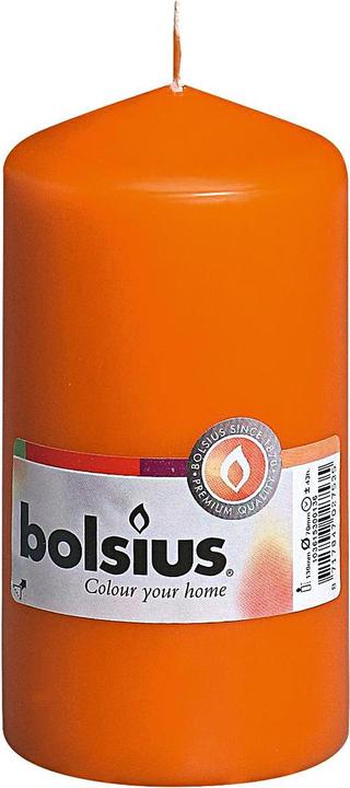 Produktbild Bolsius Stumpenkerze 13x6,8cm mango (8 Stk.)